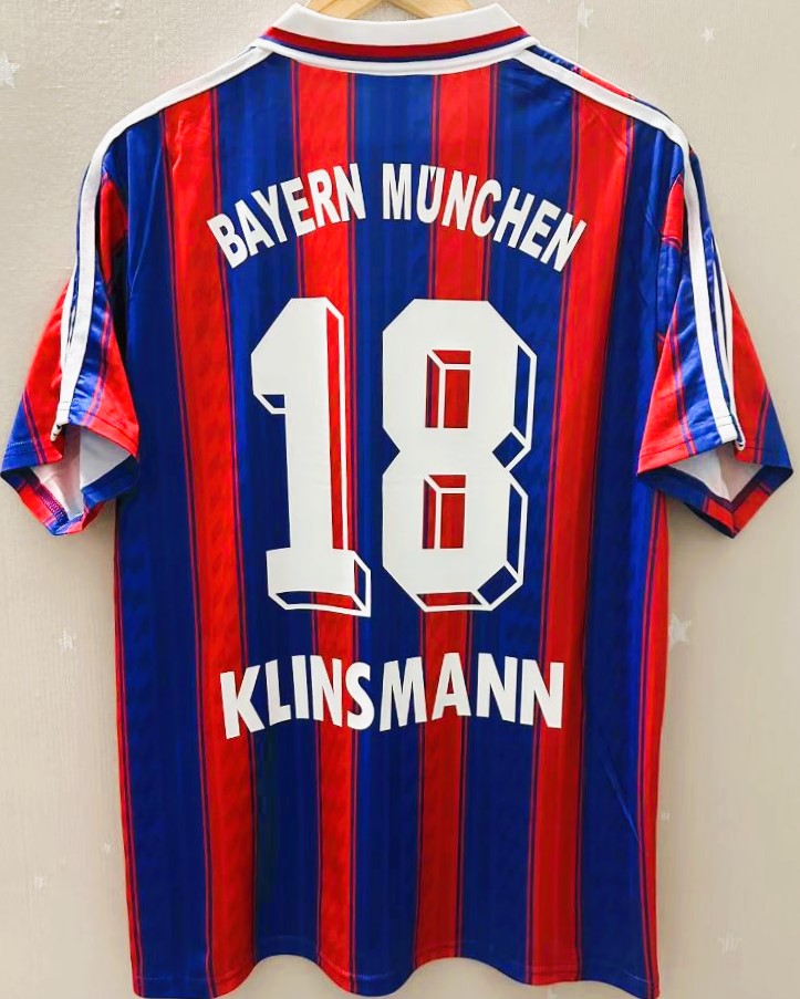 Camiseta Retro KLINSMANN JURGEN 1996-97 Bayern Munich
