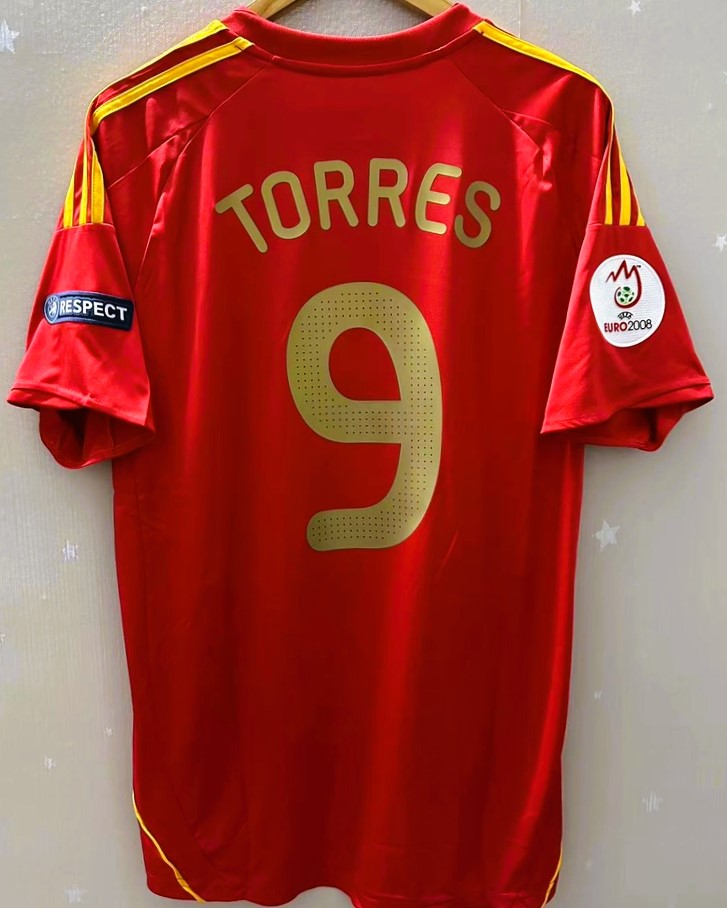 Camiseta Retro TORRES FERNANDO 2008-09 España