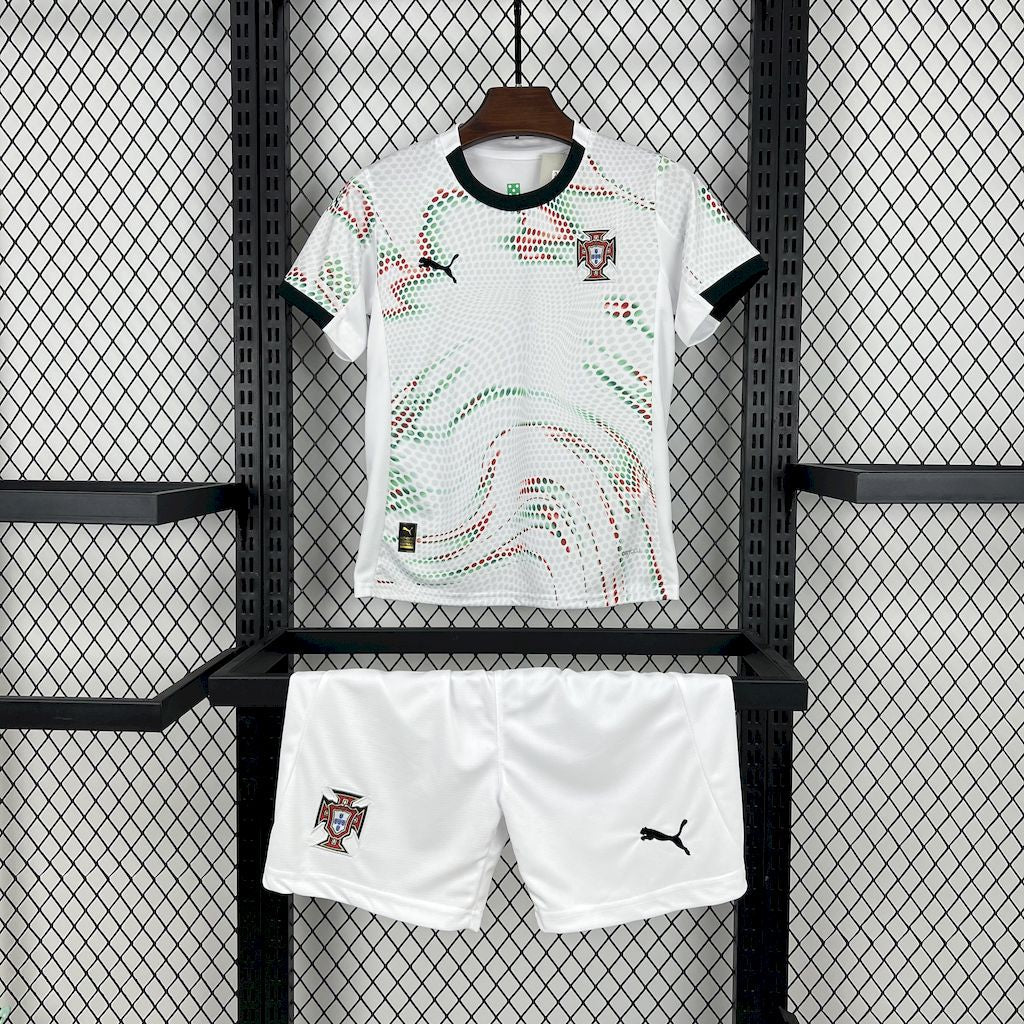Equipación Visitante Niño Portugal 25/26