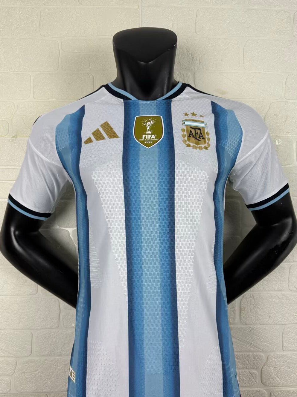 Player version Argentina home 2026 - Con parche campeón del Mundo