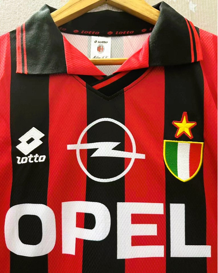Camiseta Retro MALDINI PAOLO 1996-97 AC Milan