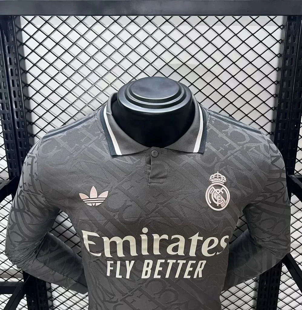Tercera Equipación Real Madrid Manga Larga 24/25