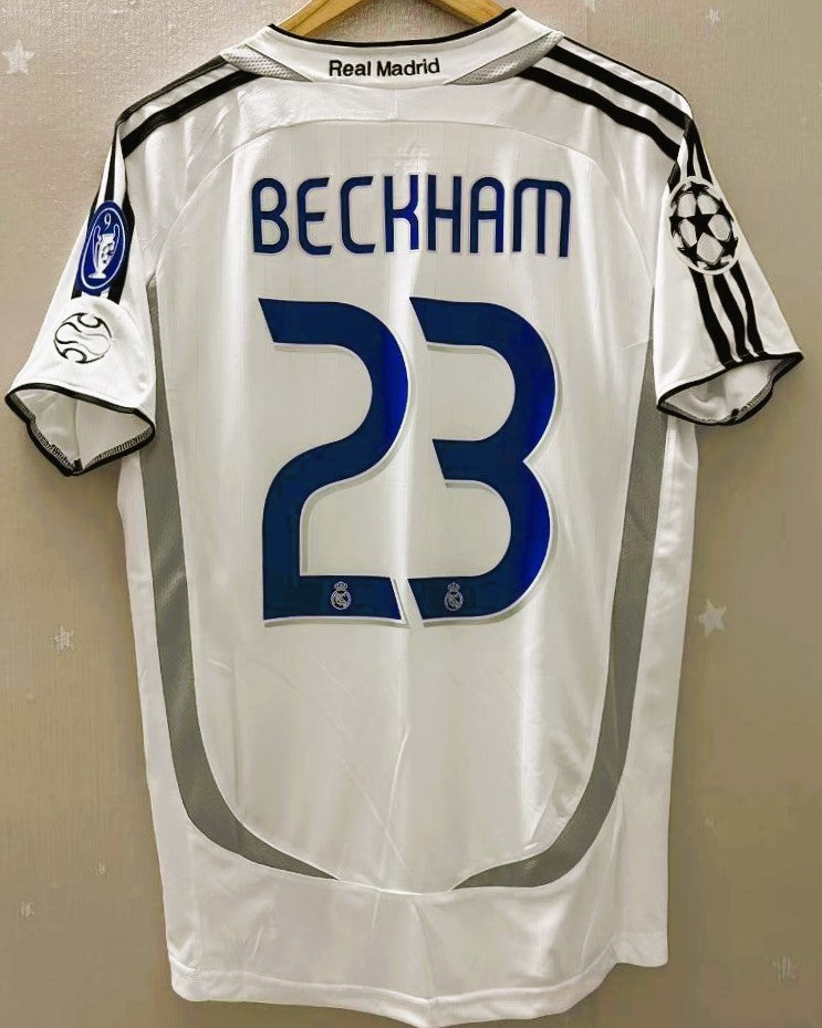 Camiseta Retro BECKHAM DAVID 2006-07 Real Madrid