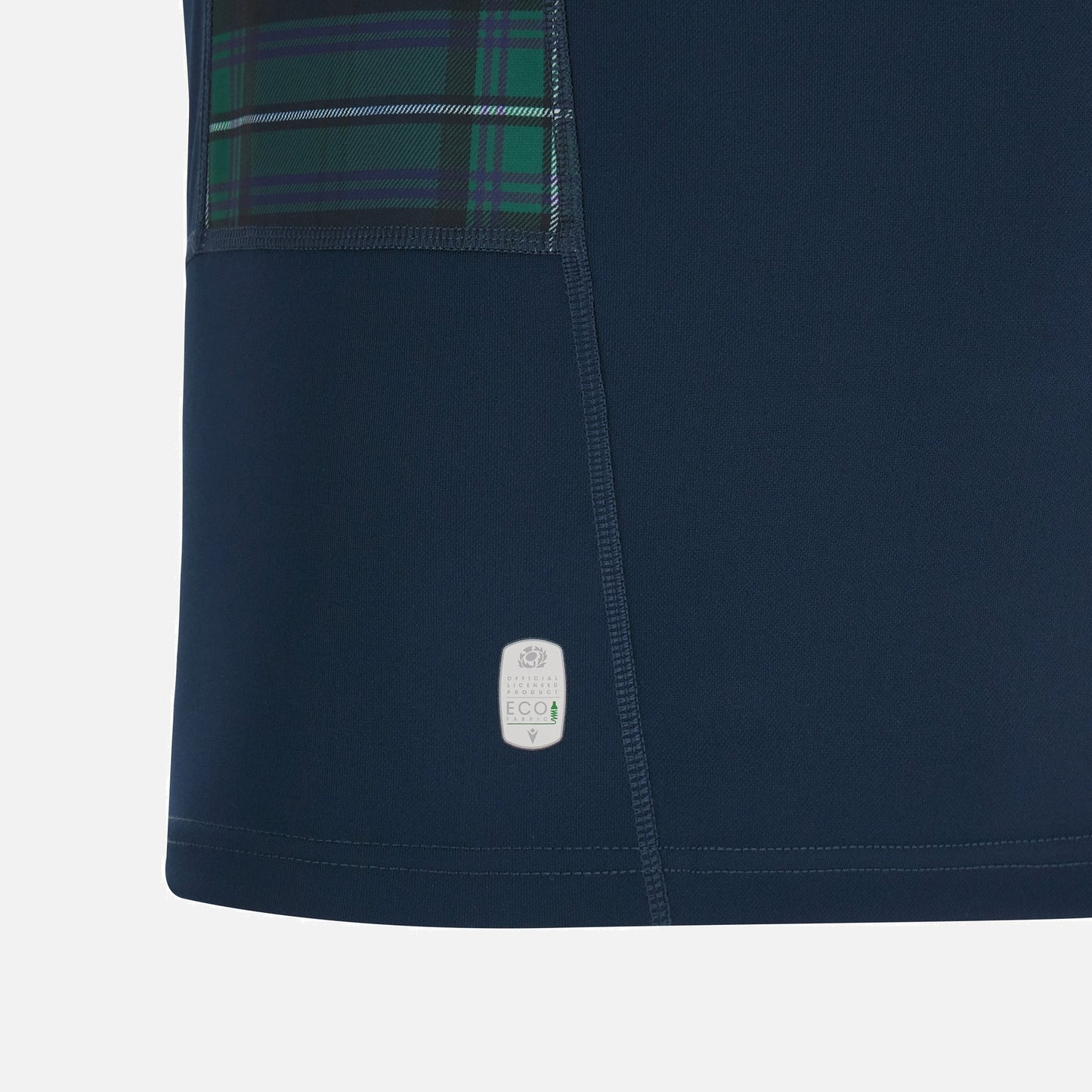 Camiseta Rugby Escocia local - RWC '23 vista sobre fondo blanco