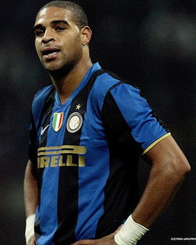 Camiseta Retro ADRIANO 2008-09 Inter de Milan