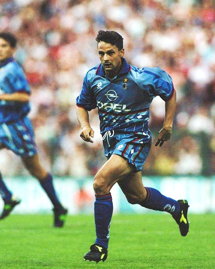 Camiseta Retro BAGGIO ROBERTO 1995-96 AC Milan