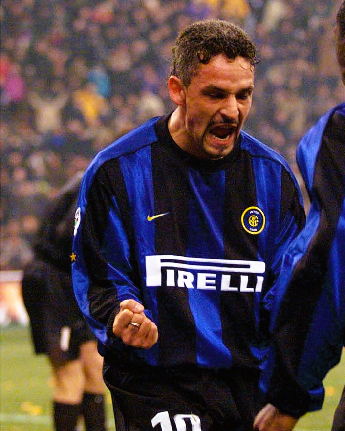 Camiseta Retro BAGGIO ROBERTO 1999-00 Inter de Milan