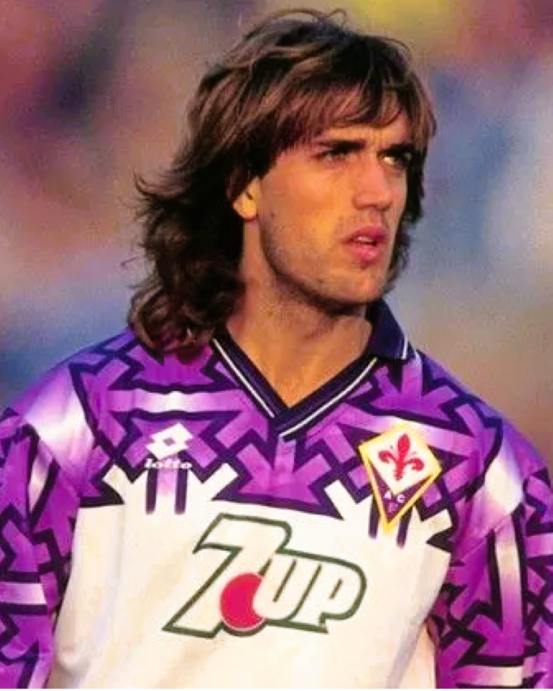 Camiseta Retro BATISTUTA GABRIEL OMAR 1992-93 Fiorentina
