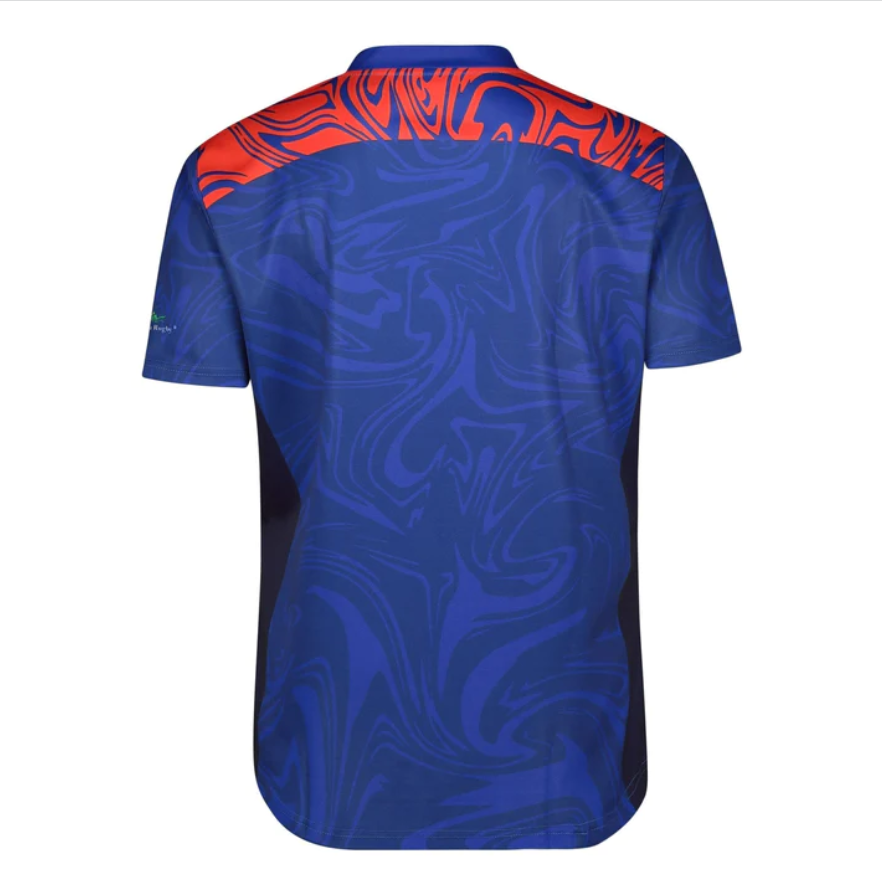 Camiseta Rugby Namibia local - RWC '23 vista sobre fondo blanco