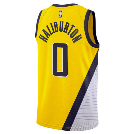 Camiseta Indiana Pacers - Statemen Ed. vista sobre fondo blanco