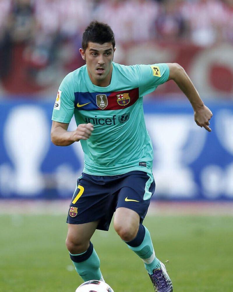 Camiseta Retro VILLA DAVID 2010-11 Barcelona