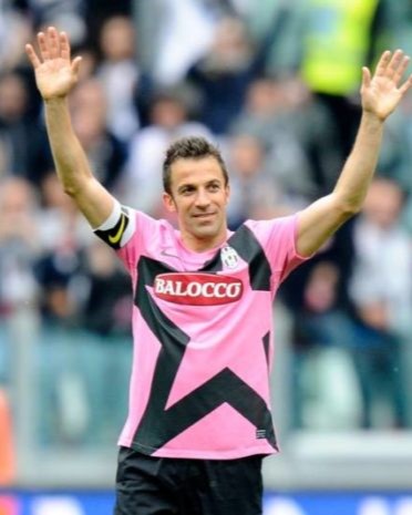 Camiseta Retro DEL PIERO ALESSANDRO 2011-12 Juventus