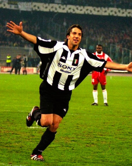 Camiseta Retro DEL PIERO ALESSANDRO 1997-98 Juventus