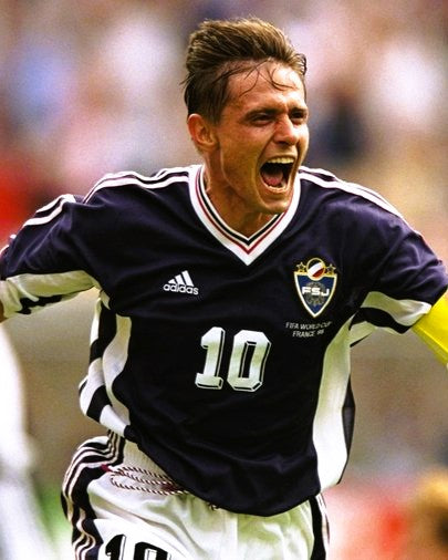 Camiseta Retro STOJKOVIC DRAGAN 1998-99 Yugoslavia