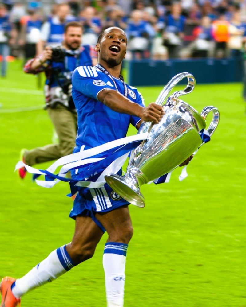 Camiseta Retro DROGBA DIDIER 2011-12 Chelsea