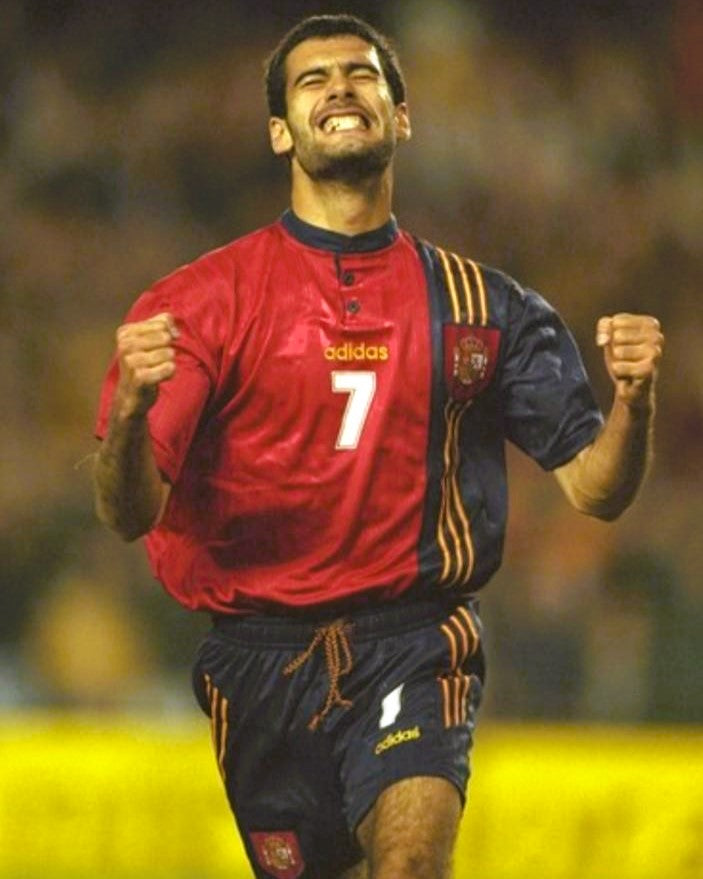 Camiseta Retro GUARDIOLA PEP 1996-97 España