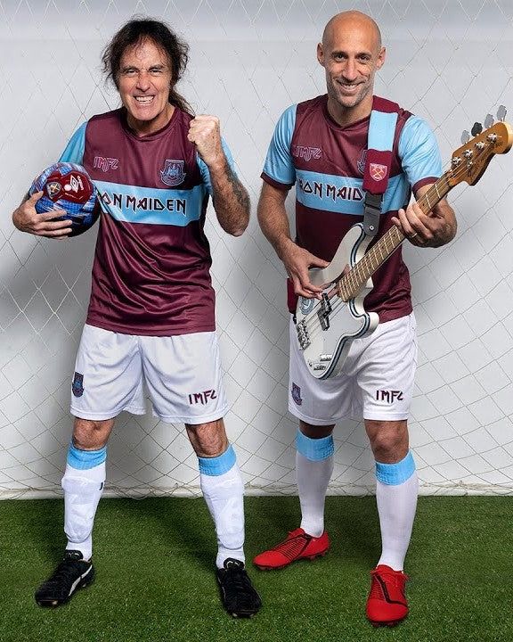 Camiseta Retro IRON MAIDEN 2019-20 West Ham