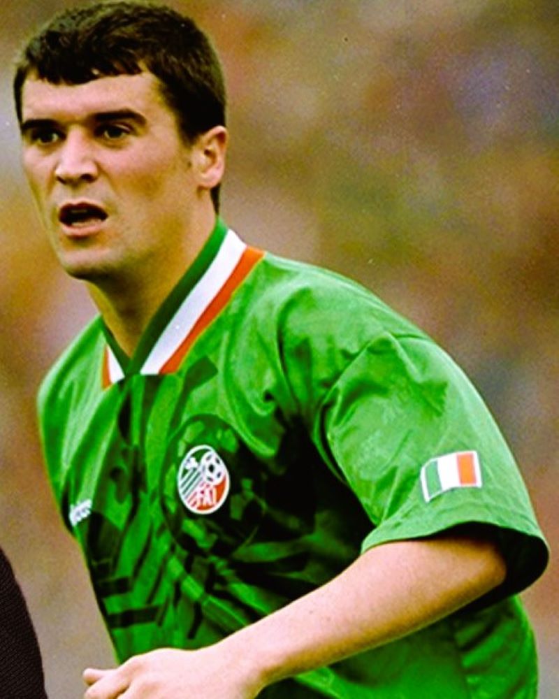 Camiseta Retro KEANE ROY 1994-95 Irlanda