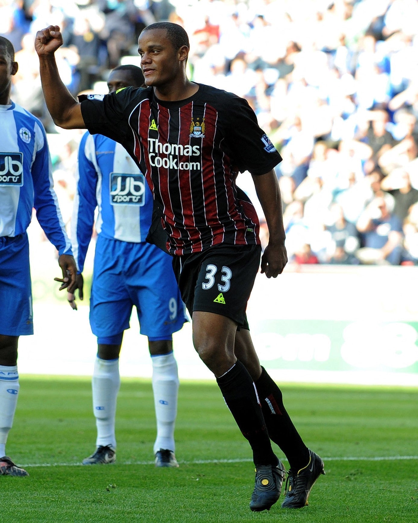 Camiseta Retro KOMPANY VINCENT 2008-09 Manchester City
