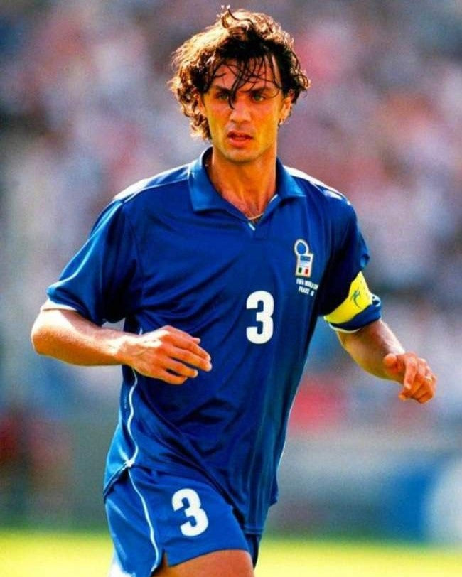 Camiseta Retro MALDINI PAOLO 1998-99 Italia