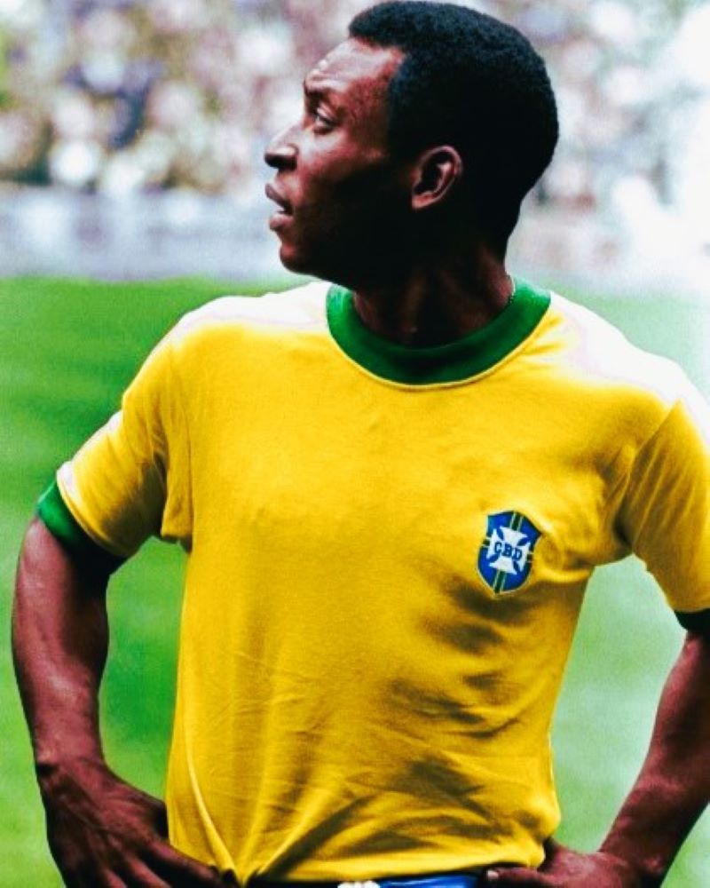 Camiseta Retro PELE' 1970-71 Brasil