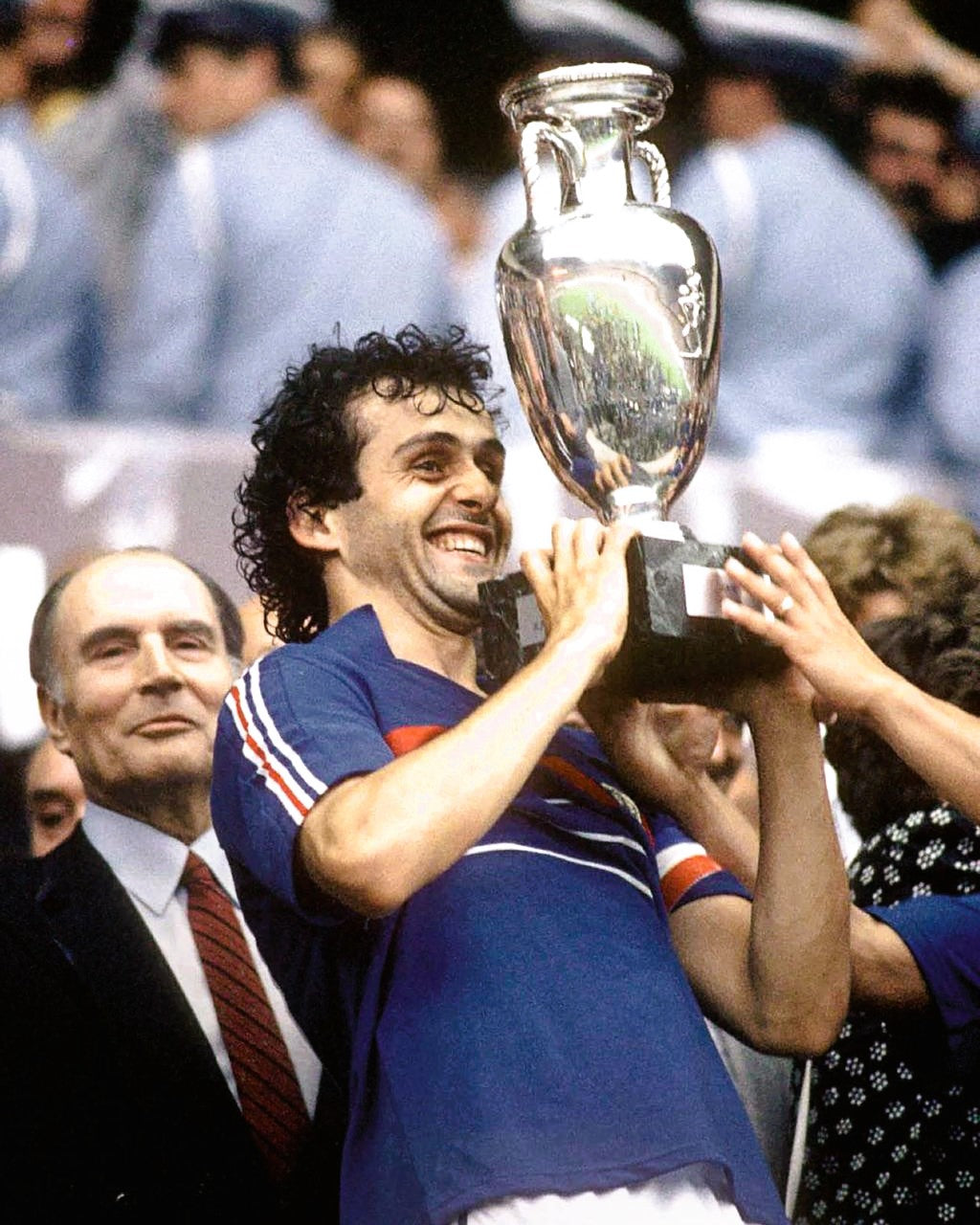 Camiseta Retro PLATINI MICHEL 1984-85 Francia