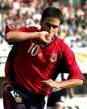 Camiseta Retro RAUL GONZALEZ BLANCO 1998-99 España