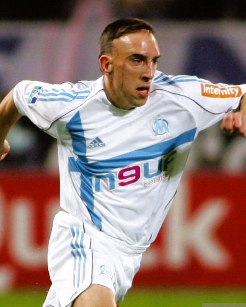Camiseta Retro RIBERY FRANCK 2005-06 Olympique de Marsella