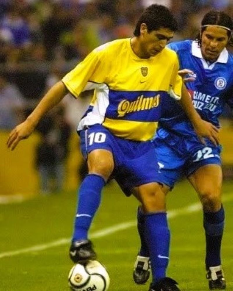 Camiseta Retro RIQUELME ROMAN 2001-02 Boca Juniors