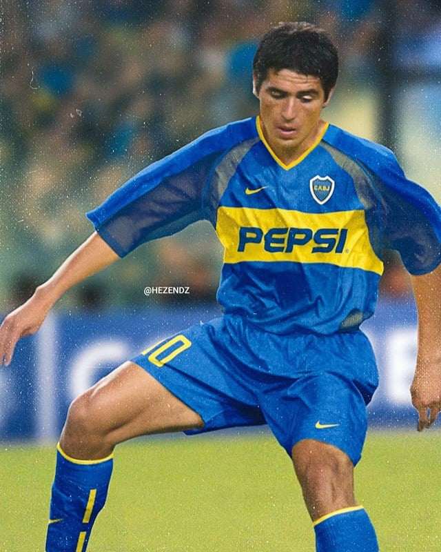 Camiseta Retro RIQUELME ROMAN 2003-04 Boca Juniors