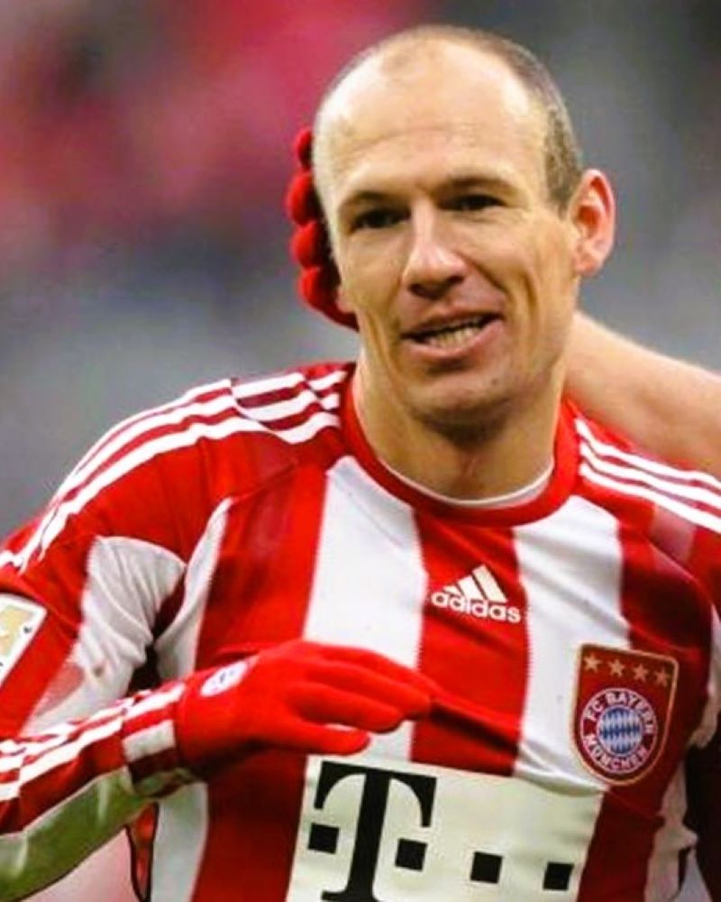 Camiseta Retro ROBBEN ARJEN 2010-11 Bayern Munich