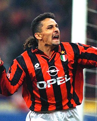 Camiseta Retro BAGGIO ROBERTO 1996-97 AC Milan