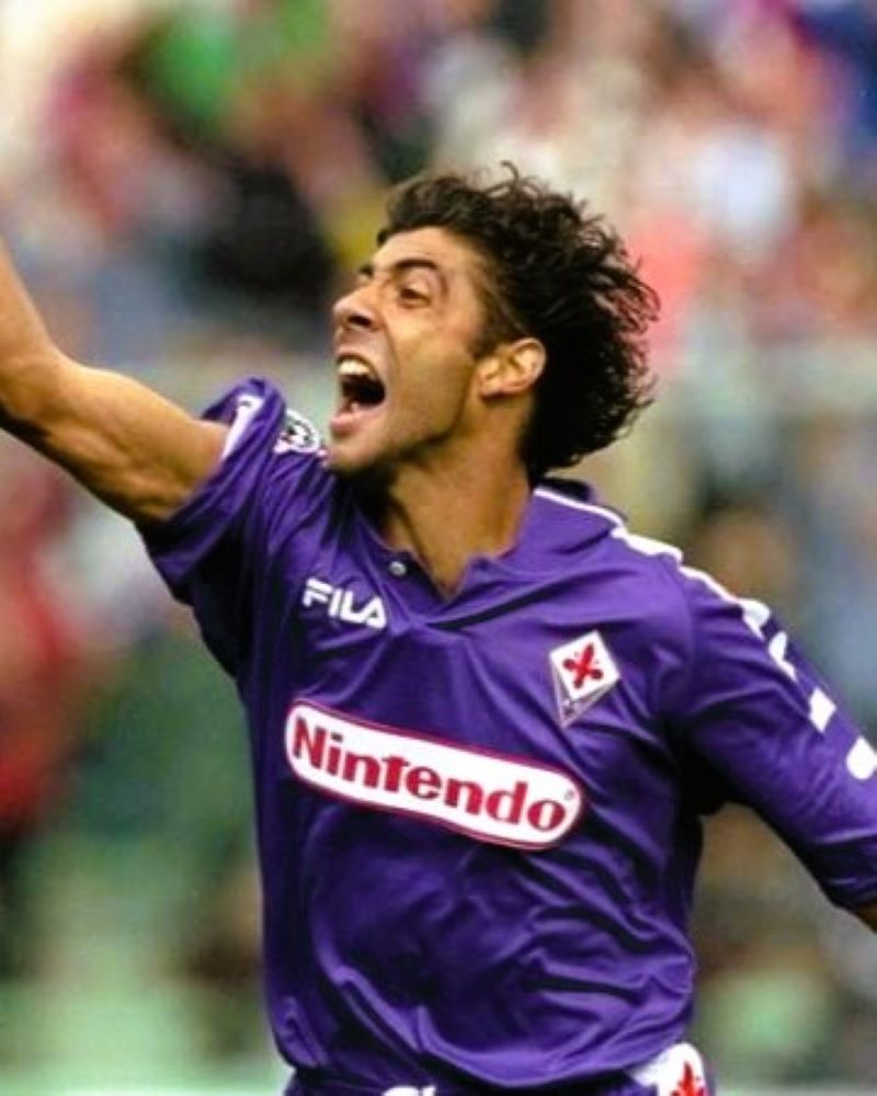Camiseta Retro RUI COSTA MANUEL 1998-99 Fiorentina