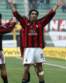 Camiseta Retro RUI COSTA MANUEL 2003-04 AC Milan