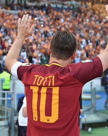 Camiseta Retro TOTTI FRANCESCO 2016-17 Roma