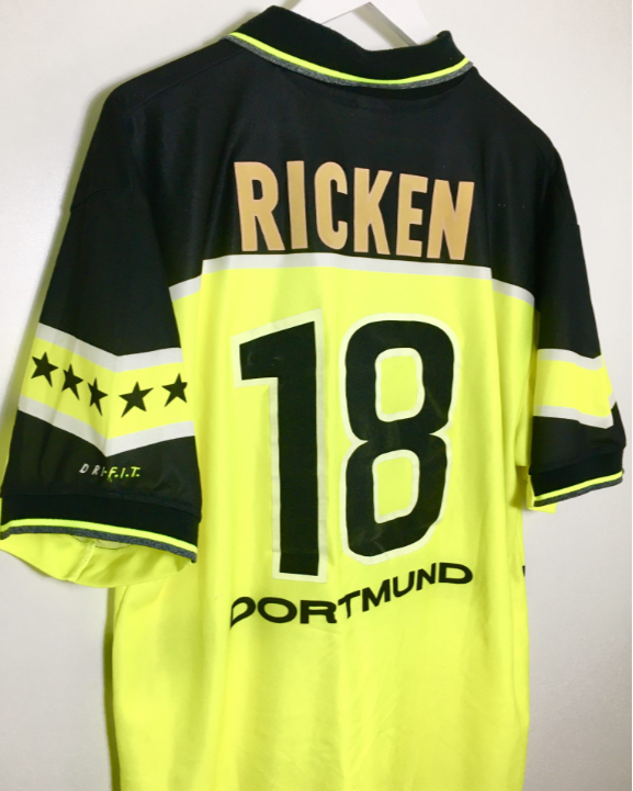 Camiseta Retro RICKEN LARS 1997-98 Borussia Dortmund