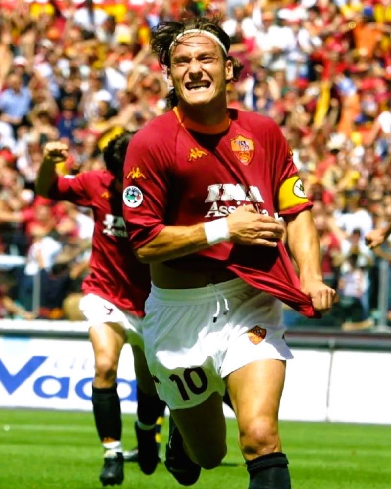 Camiseta Retro TOTTI FRANCESCO 2000-01 Roma