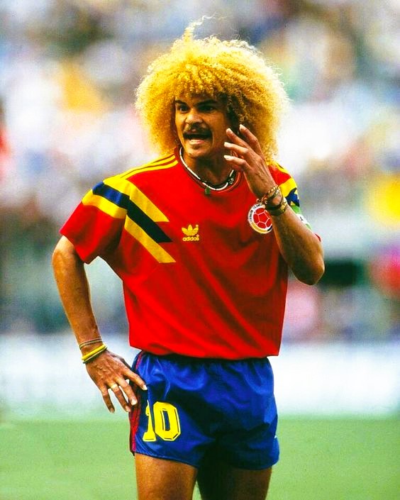 Camiseta Retro VALDERRAMA CARLOS 1990-91 Colombia
