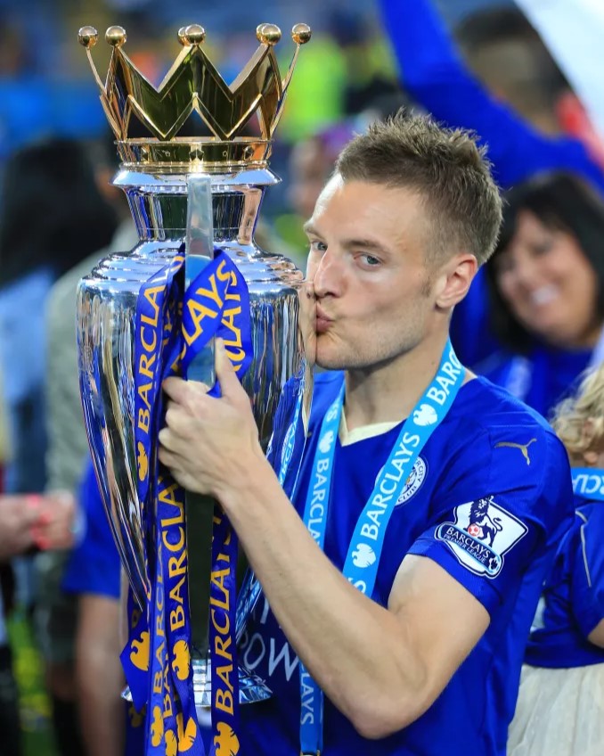 Camiseta Retro VARDY JAMIE 2015-16 Leicester City