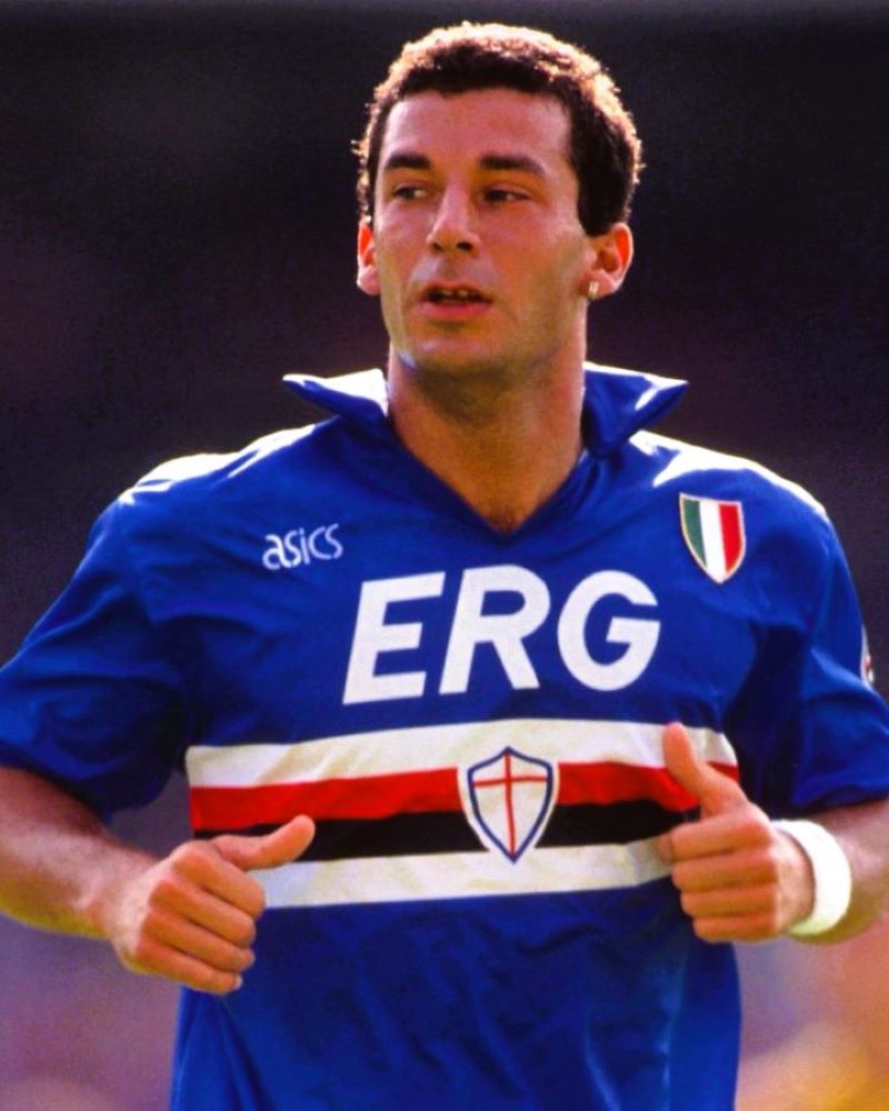 Camiseta Retro VIALLI GIANLUCA 1991-92 Sampdoria