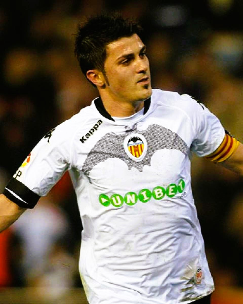 Camiseta Retro VILLA DAVID 2009-10 Valencia