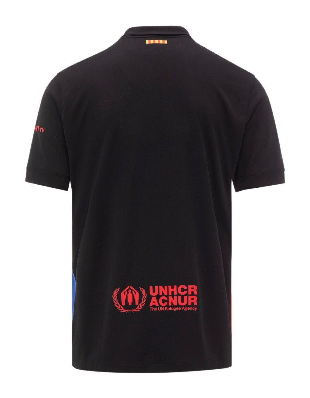 Camiseta Barcelona alternativa 2024/2025 vista sobre fondo blanco