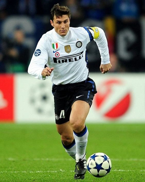 Camiseta Retro ZANETTI JAVIER 2010-11 Inter de Milan