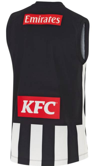 Musculosa AFL Collingwood Magpies 2025