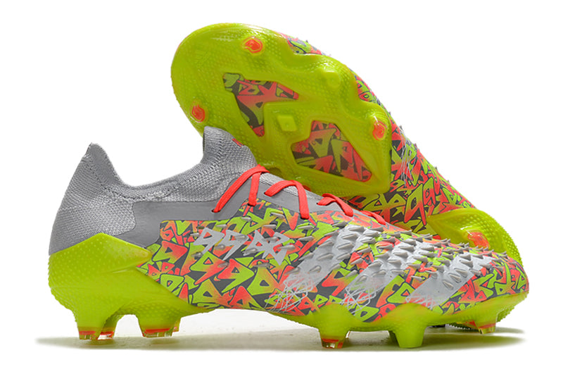 Adidas Predator Freak .1 Clear Grey/White/Solar Yellow LOW FG