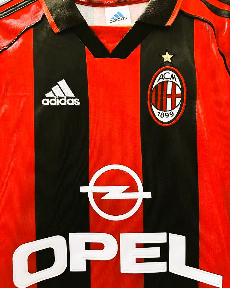 Camiseta Retro MALDINI PAOLO 1998-99 AC Milan