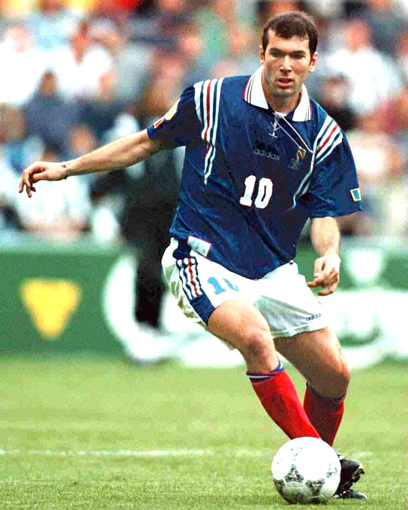 Camiseta Retro ZIDANE ZINEDINE 1996-97 Francia