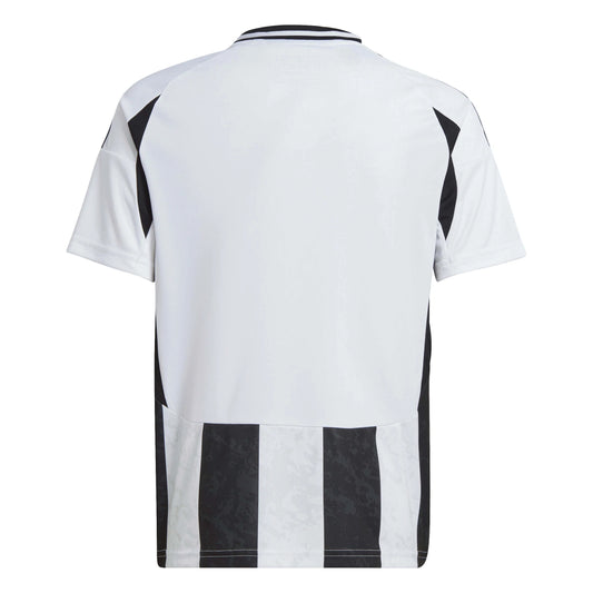 Camiseta Juventus local 2024/2025 vista sobre fondo blanco