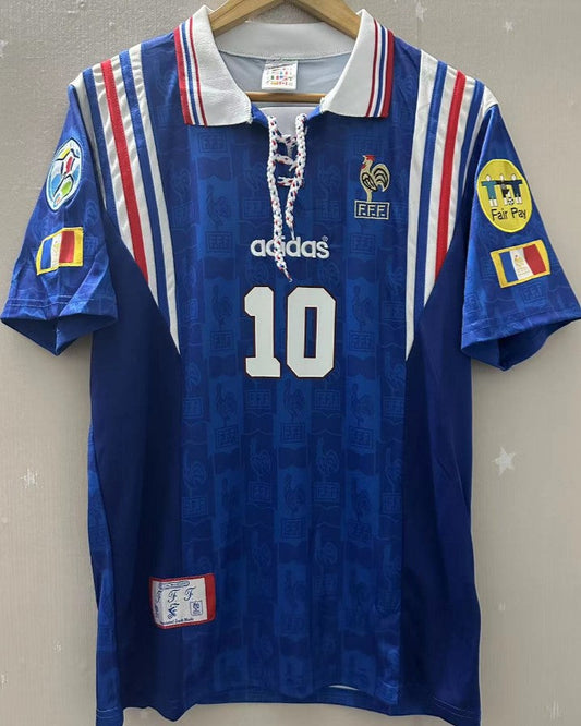 Camiseta Retro ZIDANE ZINEDINE 1996-97 Francia