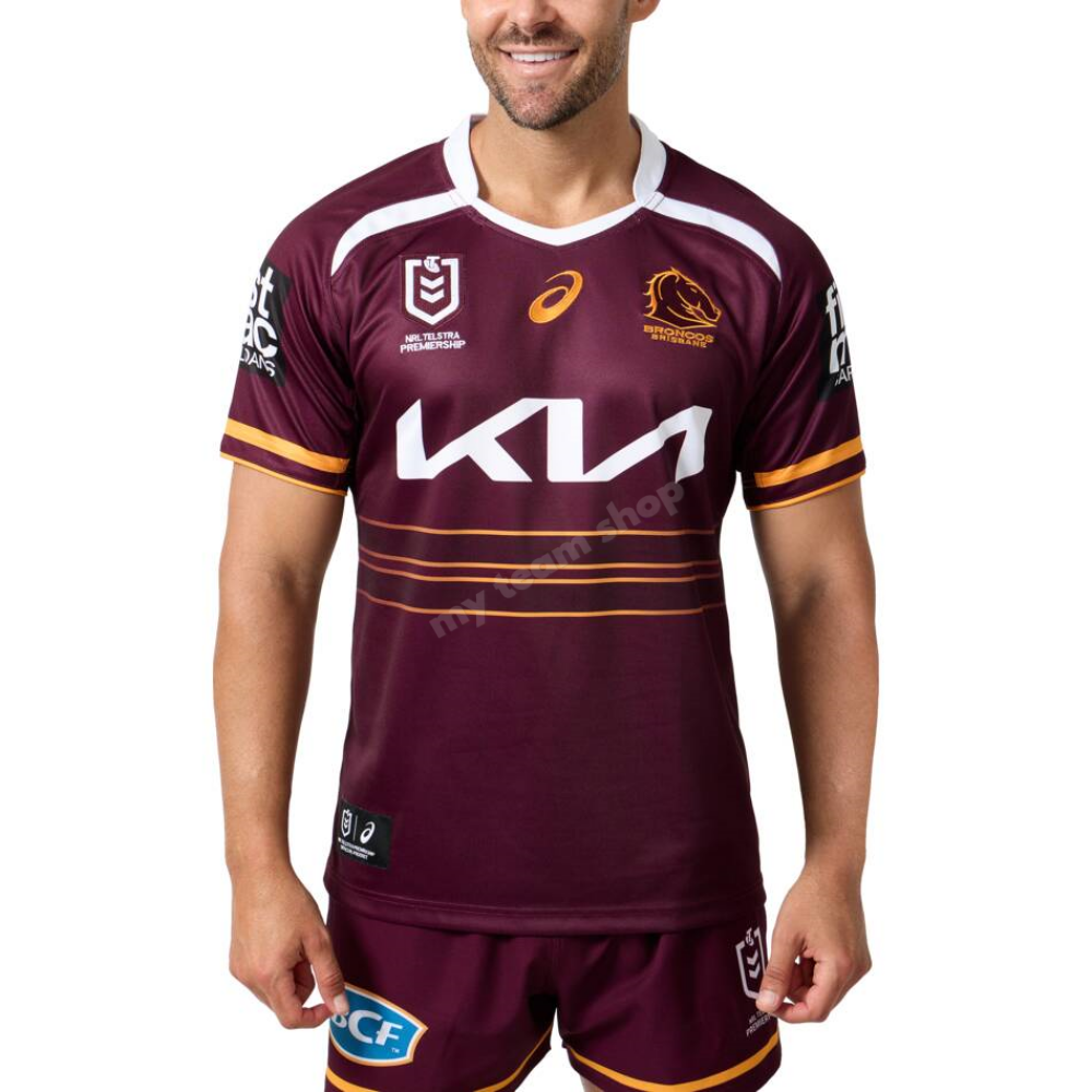 Camiseta Rugby BRISBANE BRONCOS 2025 NRL Local